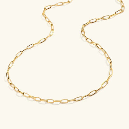 [ElanLuxe]Nadia Paperclip Chain Necklace