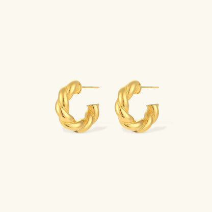 [ElanLuxe]Naomi Twist Earrings