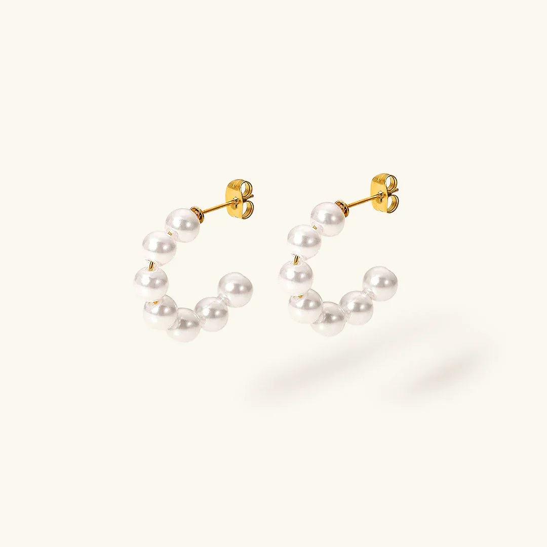 [ElanLuxe]Nina Pearl Earrings