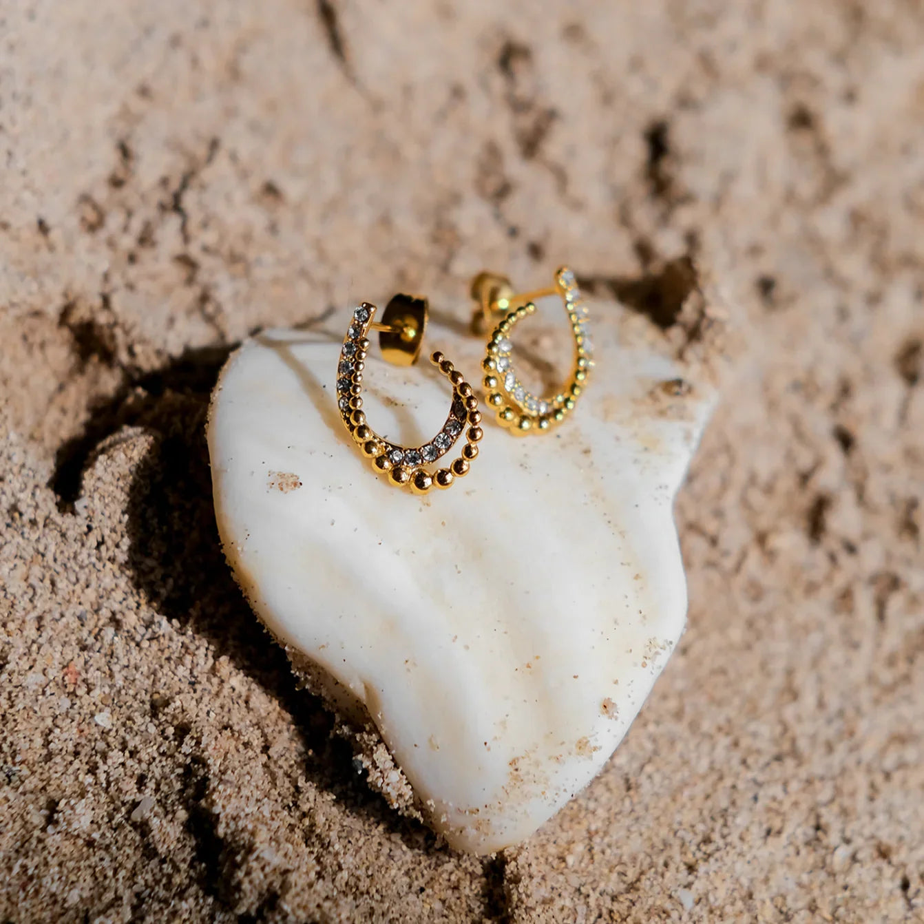 [ElanLuxe]Nola Gold Earrings