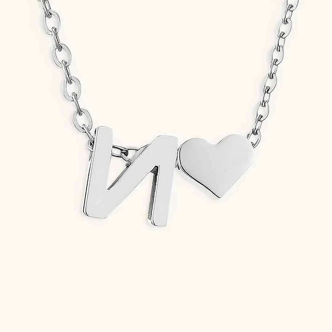 [ElanLuxe]Ria Initial Letter Gold Necklace