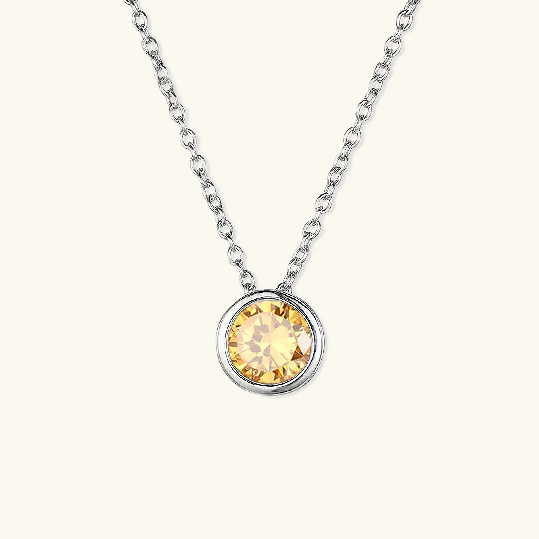 [ElanLuxe]Amelia Birthstone Necklace