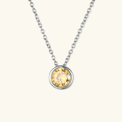 [ElanLuxe]Amelia Birthstone Necklace