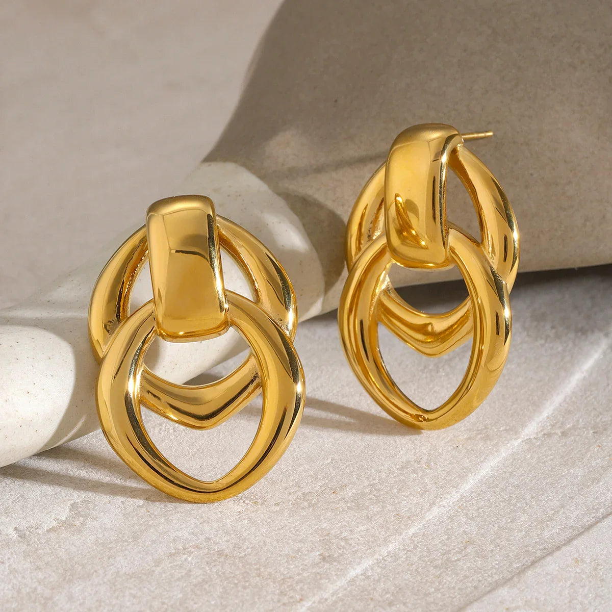 [ElanLuxe]Zoey Gold Earrings