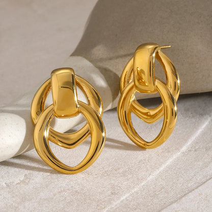 [ElanLuxe]Zoey Gold Earrings