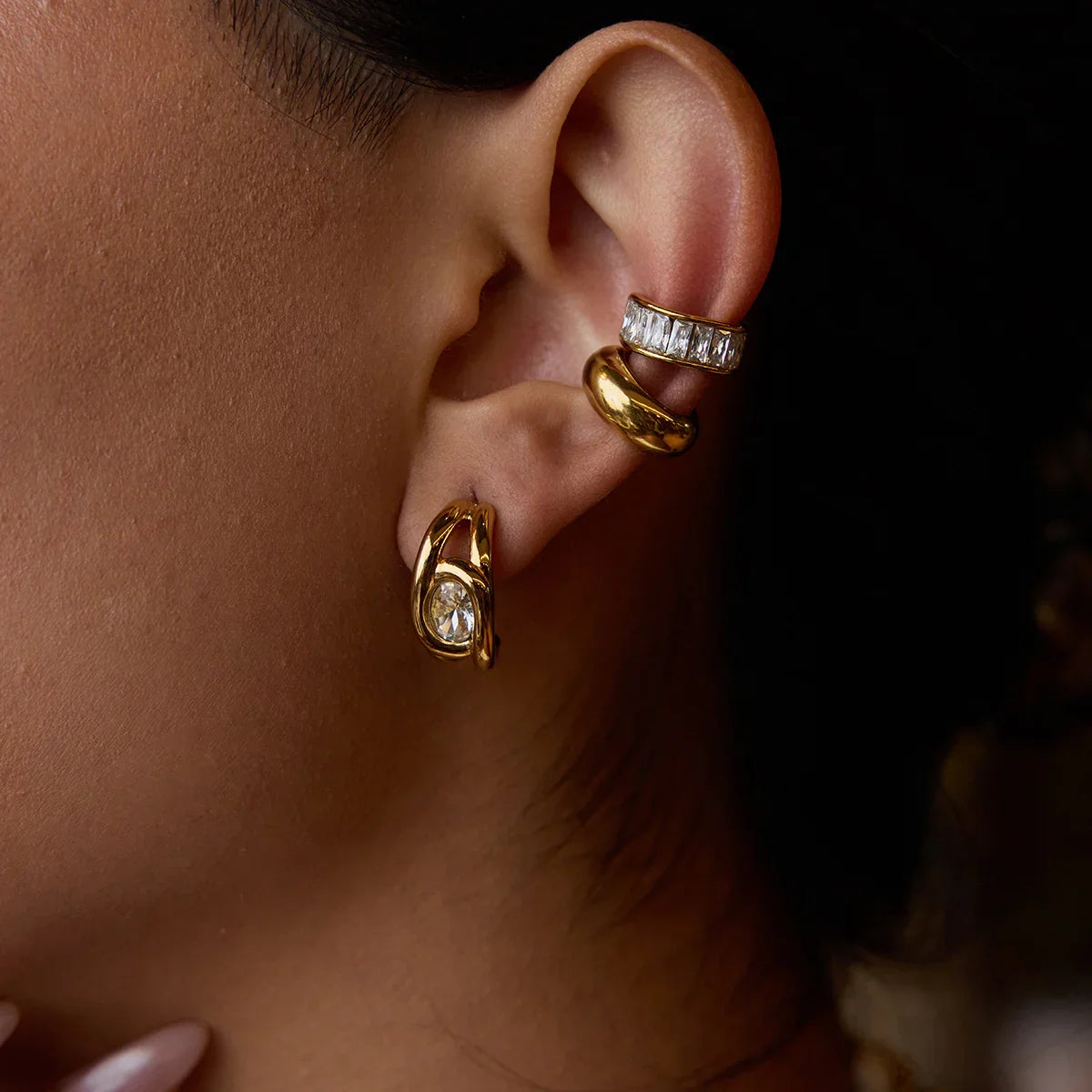[ElanLuxe]Rosetta Essential Earrings Bundle