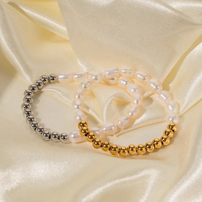 [ElanLuxe]Margaux Freshwater Pearl Bracelet