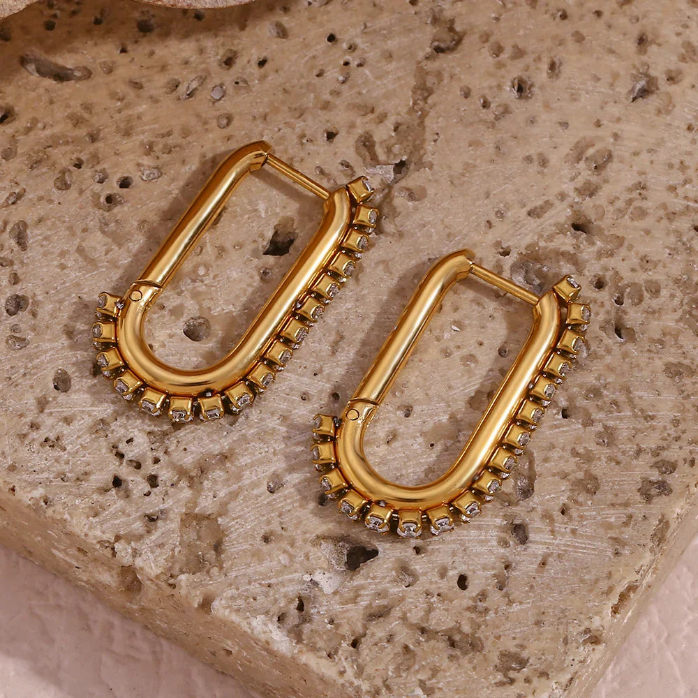 [ElanLuxe]Georgia Diamond Earrings