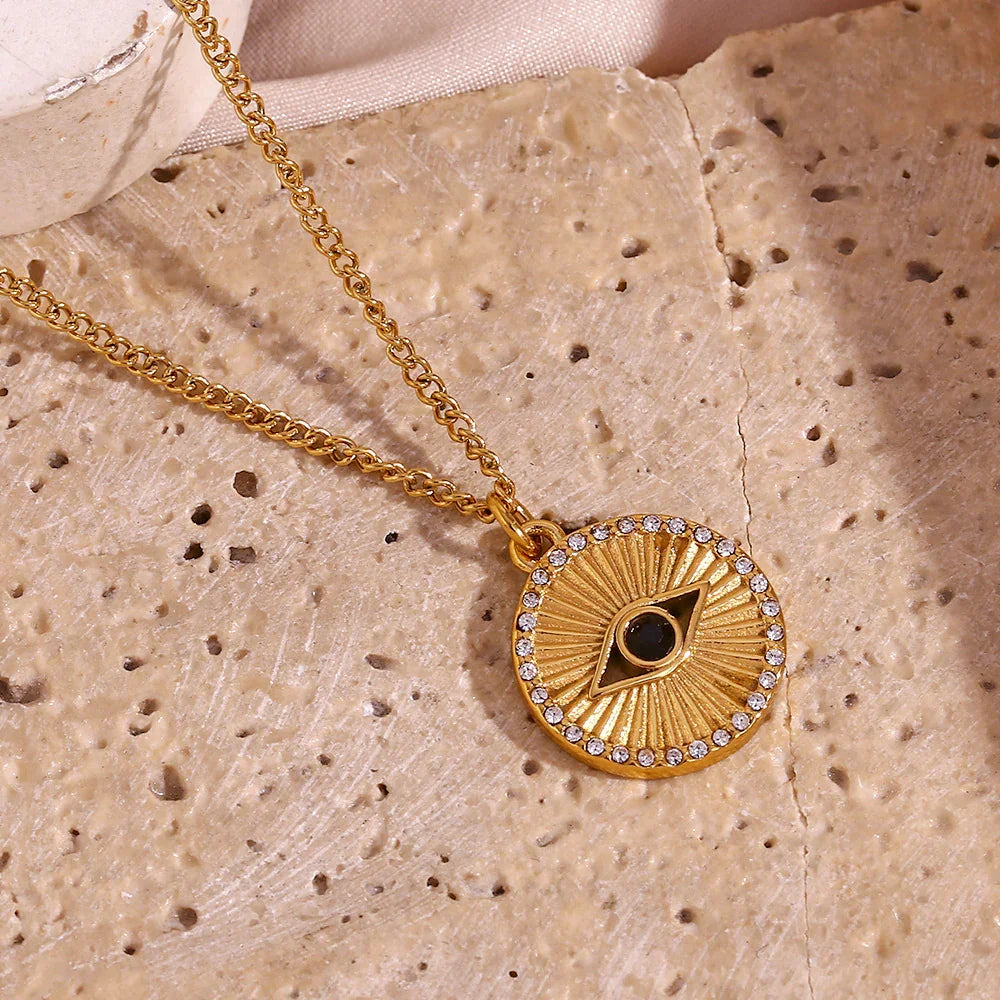 [ElanLuxe]Mathilde Gold Necklace