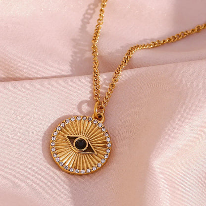 [ElanLuxe]Mathilde Gold Necklace