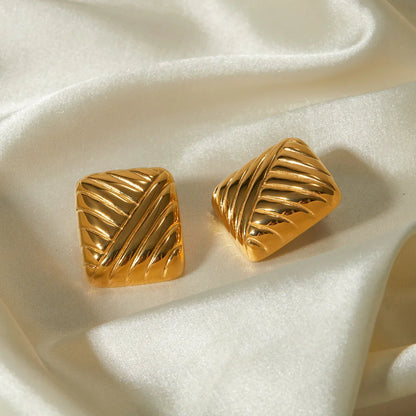 [ElanLuxe]Inez Gold Earrings