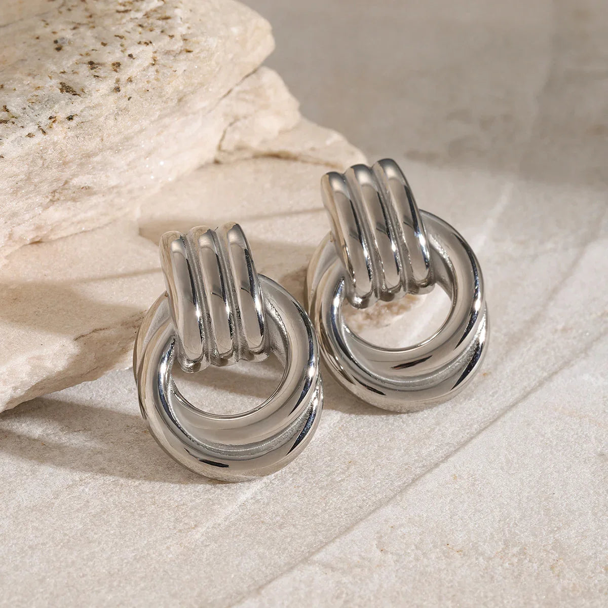 [ElanLuxe]Luna Layered Hoop Earrings