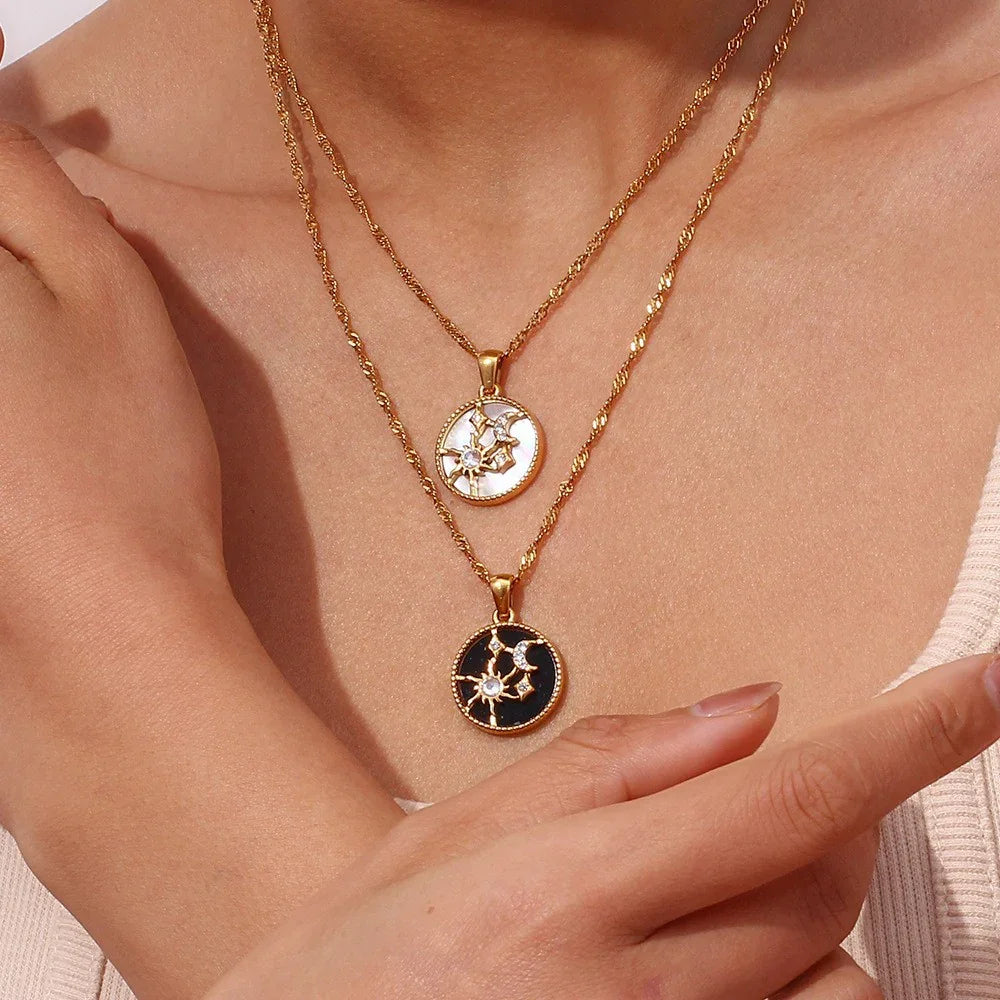 [ElanLuxe]Cybil Gold Necklace