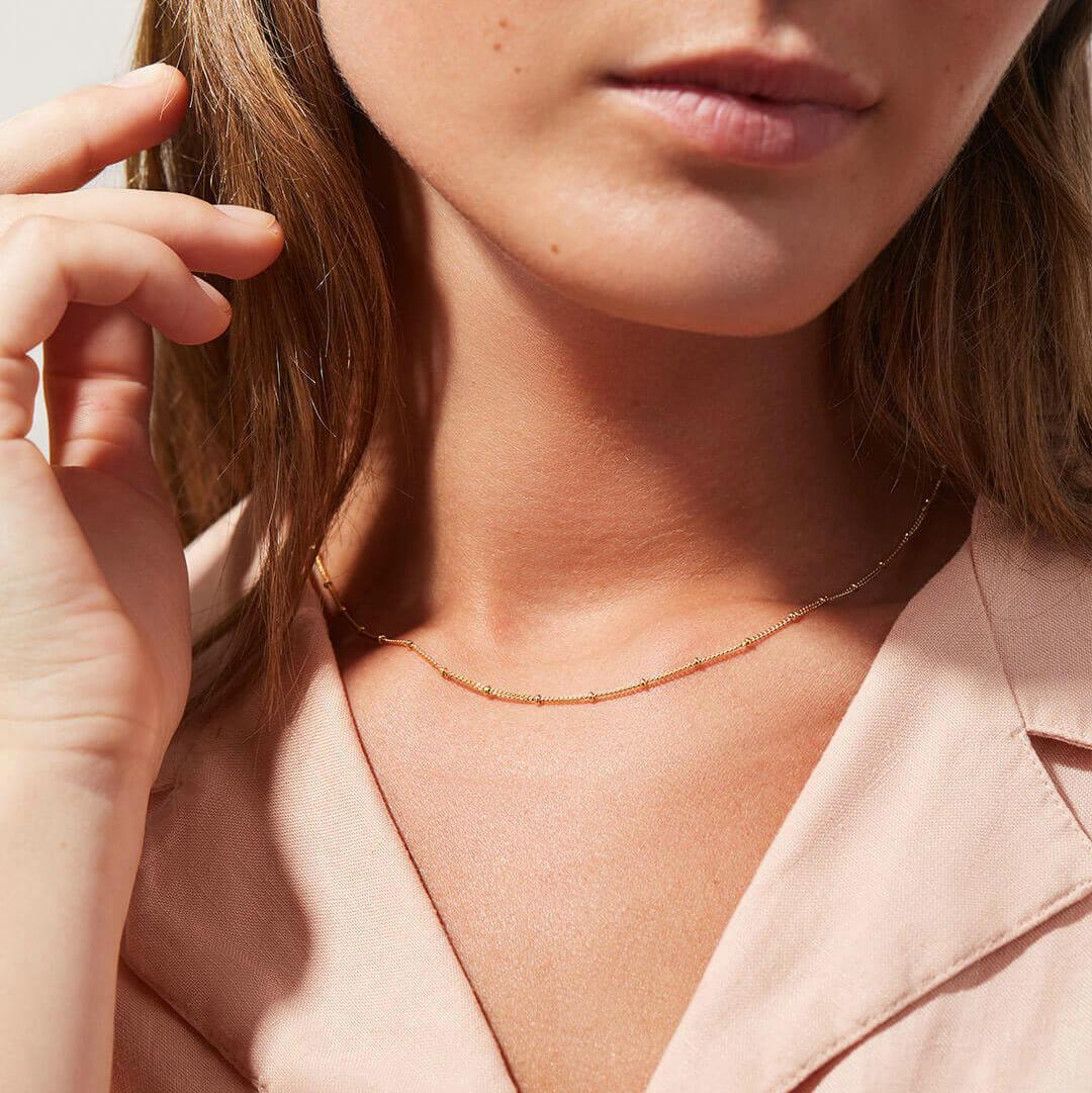 [ElanLuxe]Julia Gold Chain Necklace