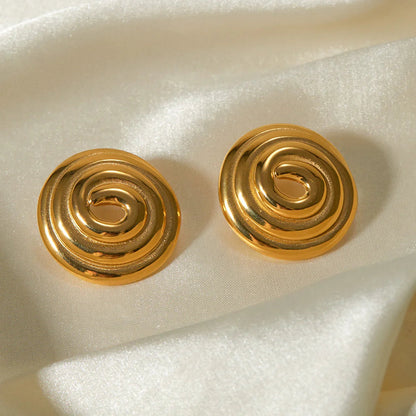 [ElanLuxe]Eliah Gold Earrings