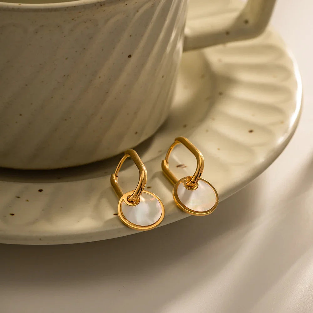 [ElanLuxe]Lora Gold Earrings