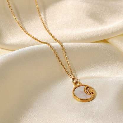 [ElanLuxe]Brooklyn Freshwater Pearl Necklace