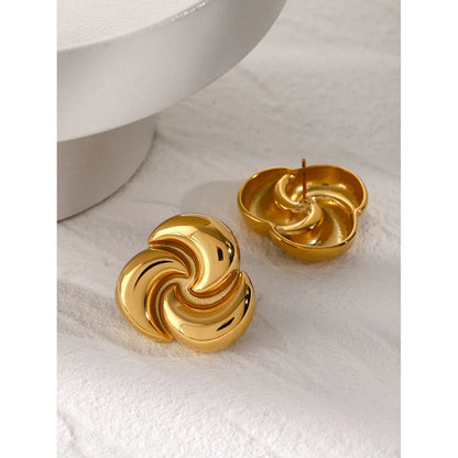 [ElanLuxe]Celestia Gold Earrings