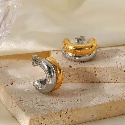 [ElanLuxe]Henrietta Gold Earrings