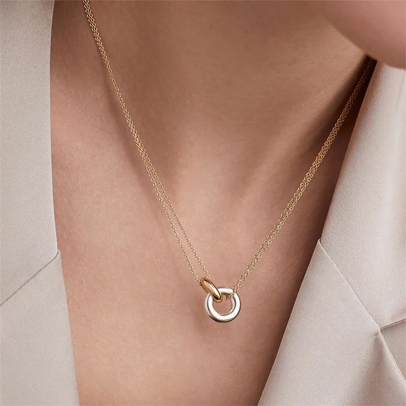 [ElanLuxe]Harper Gold Chain Necklace