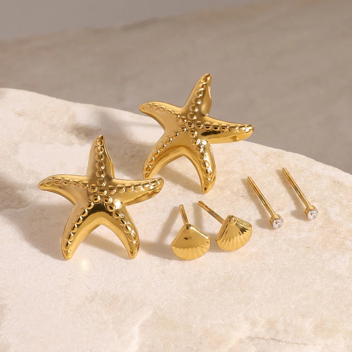 [ElanLuxe]Arielle Ocean-Inspired Earring Bundle