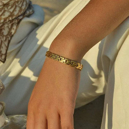 [ElanLuxe]Zeri Gold Bracelet