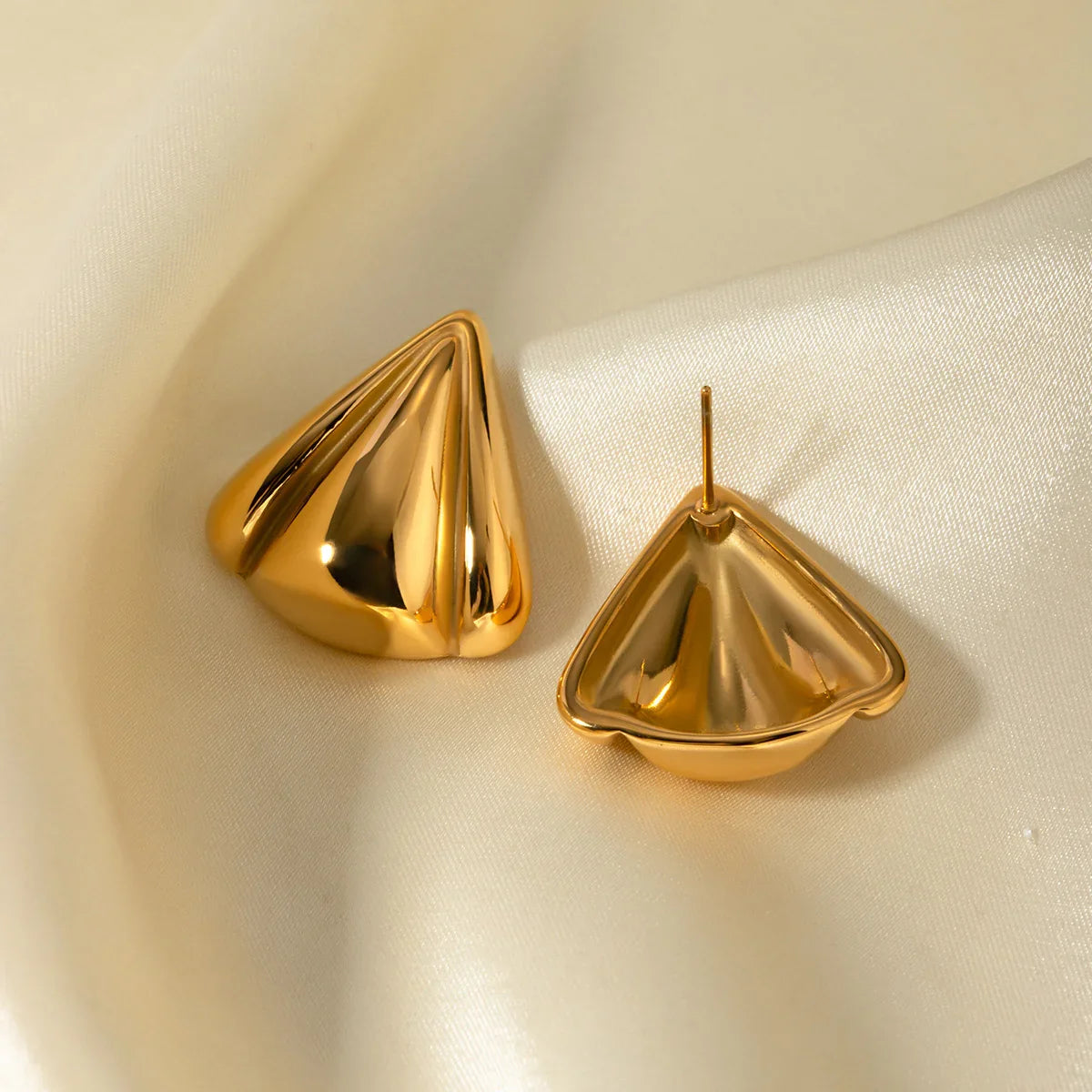 [ElanLuxe]Jillian Vintage Gold Earrings