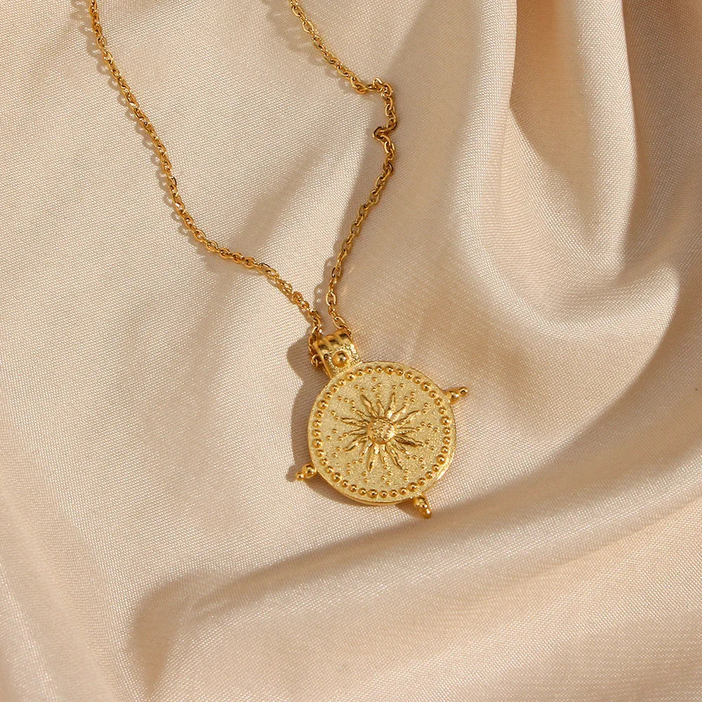 [ElanLuxe]Marie Gold Necklace