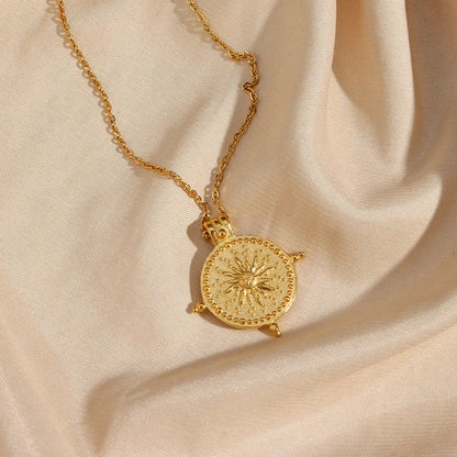 [ElanLuxe]Marie Gold Necklace