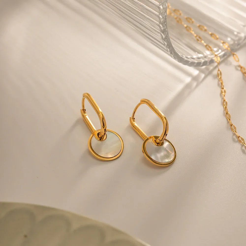 [ElanLuxe]Lora Gold Earrings