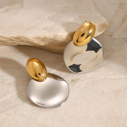 [ElanLuxe]Destiny Chunky Gold Drop Earrings