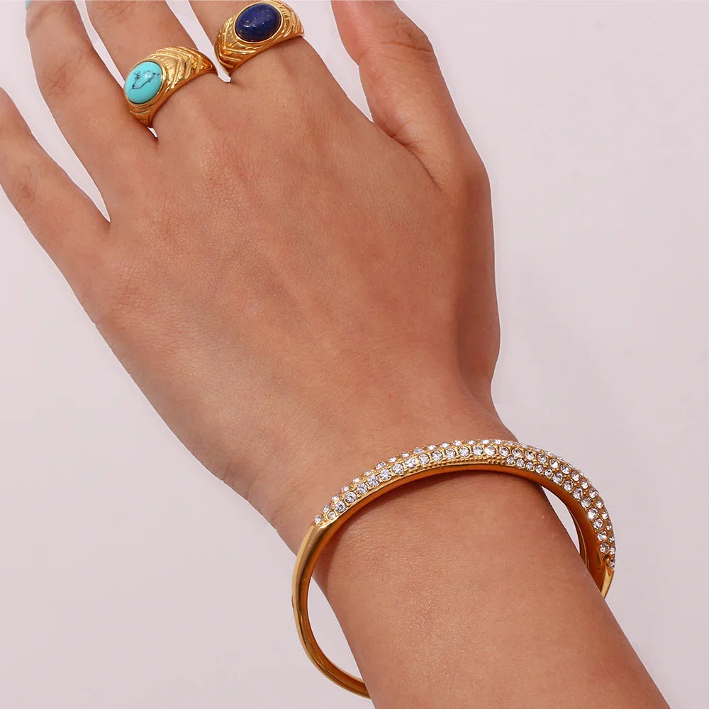 [ElanLuxe]Elara Diamond Bracelet