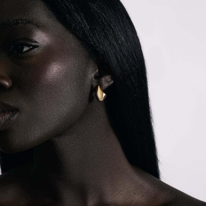 [ElanLuxe]Selena Gold Earrings