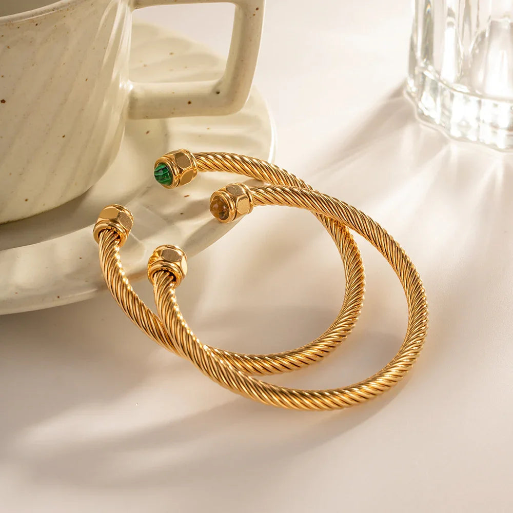 [ElanLuxe]Thea Gold Bracelet