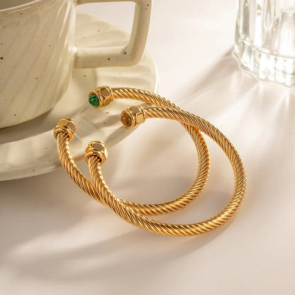 [ElanLuxe]Thea Gold Bracelet