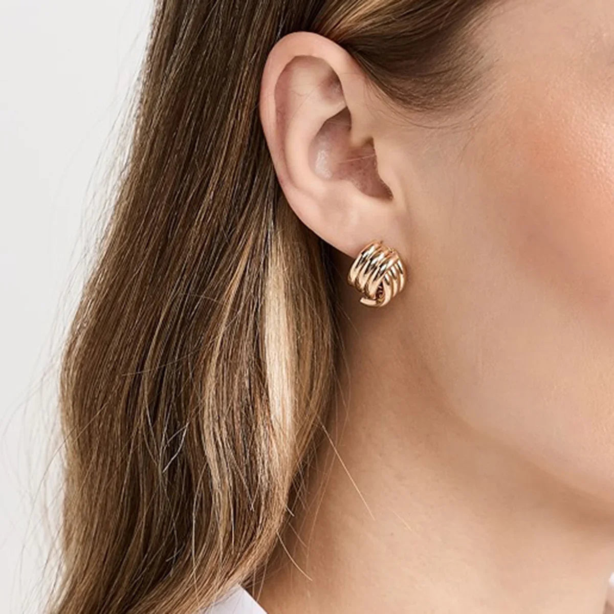 [ElanLuxe]Avalon Gold Earrings