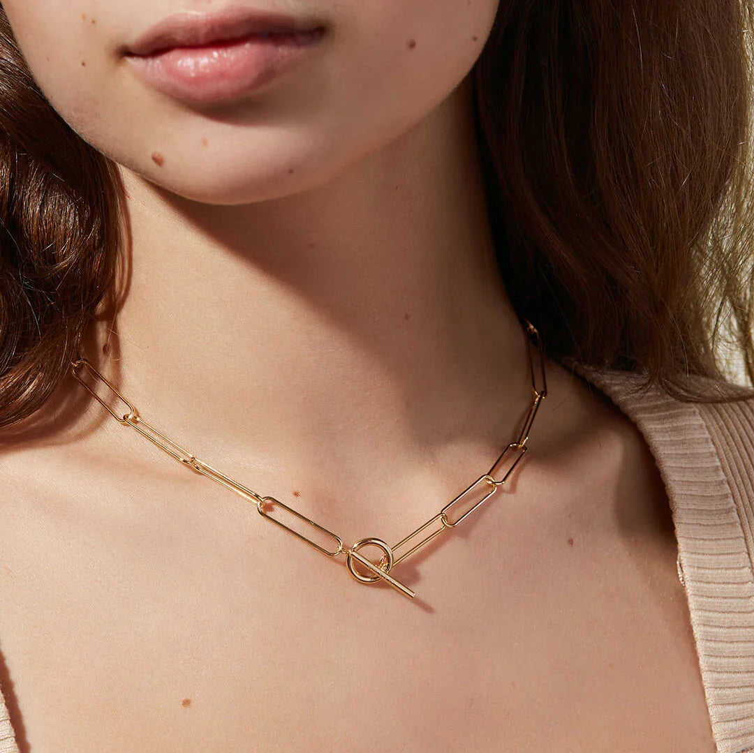 [ElanLuxe]Joyce Gold Necklace