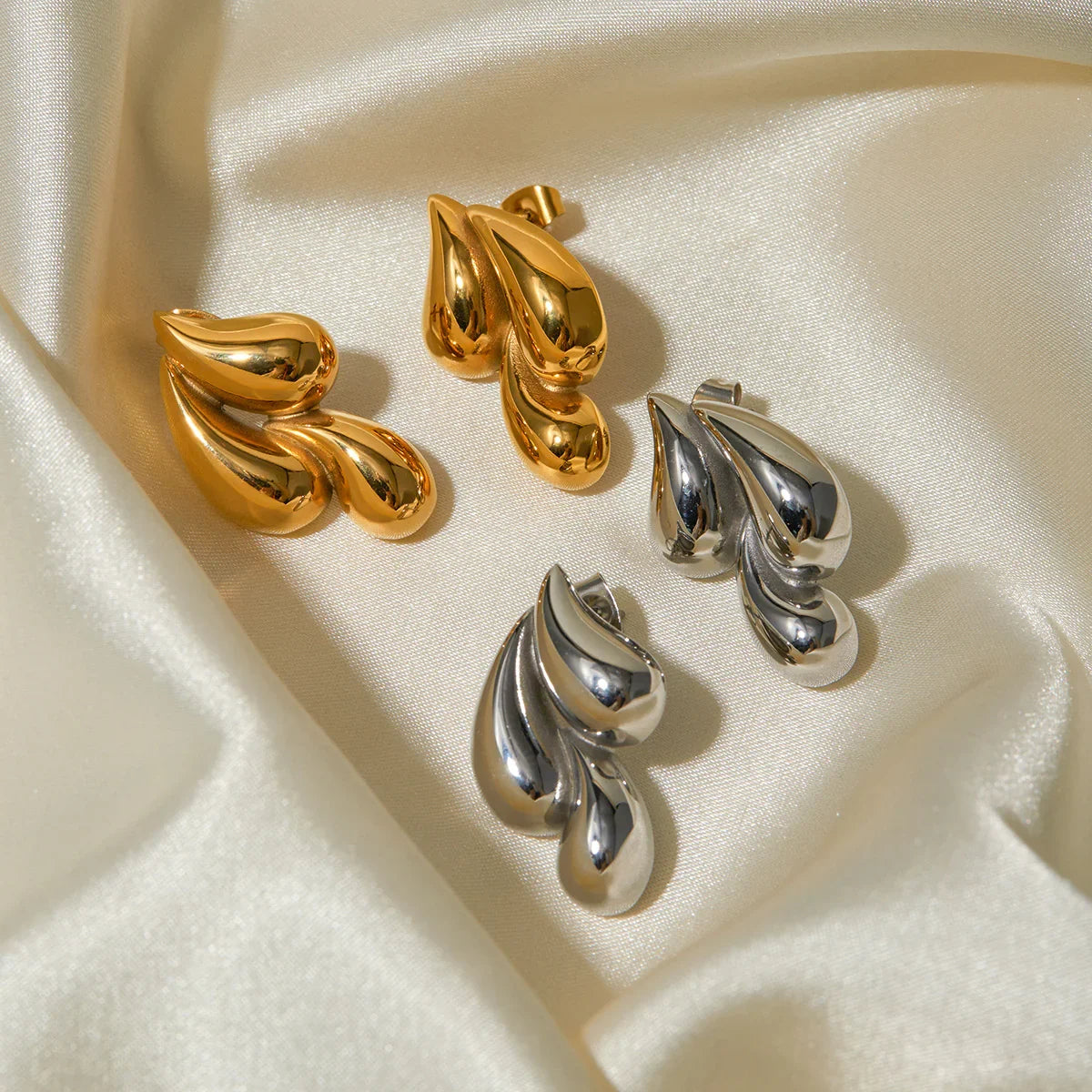 [ElanLuxe]Lulu Gold Earrings