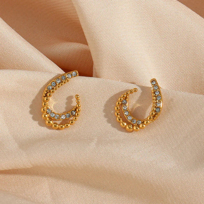 [ElanLuxe]Nola Gold Earrings