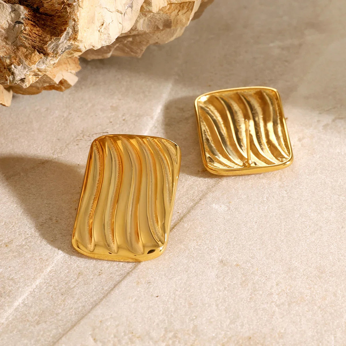 [ElanLuxe]Colette Gold Earrings