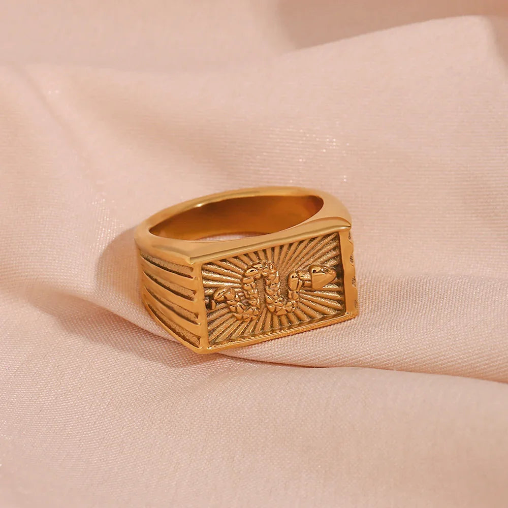 [ElanLuxe]Miles Gold Ring