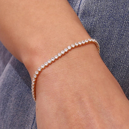 [ElanLuxe]Lillian Tennis Bracelet