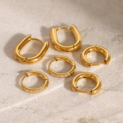 [ElanLuxe]Florielle Staple Hoops Bundle