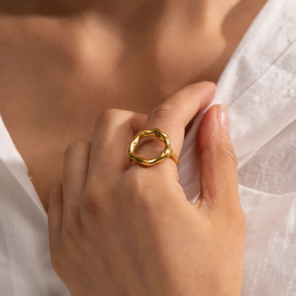 [ElanLuxe]Artemis Gold Ring