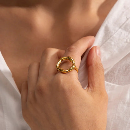 [ElanLuxe]Artemis Gold Ring