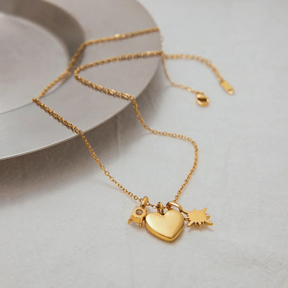 [ElanLuxe]A Mother's Appreciation Gold Locket