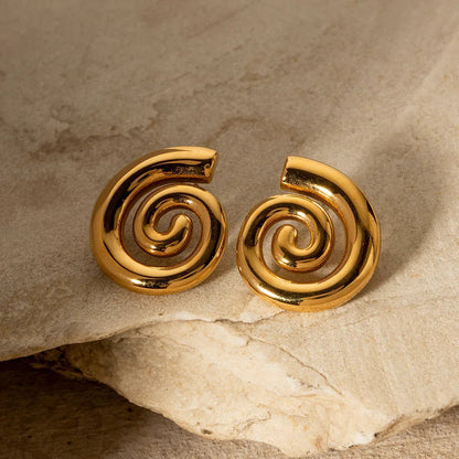 [ElanLuxe]Malibu Gold Earrings