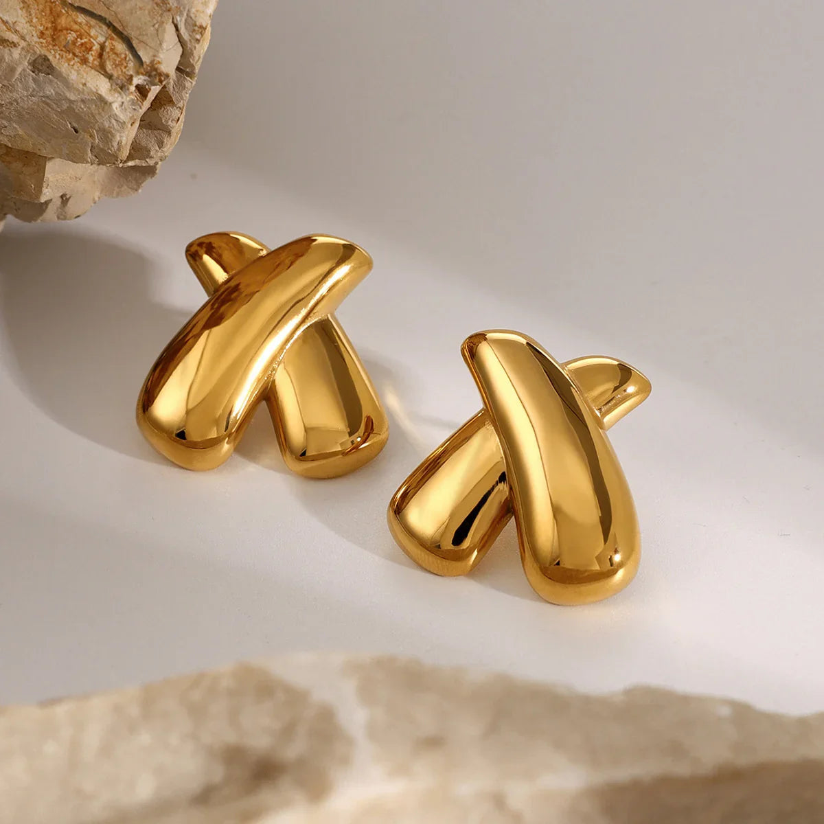 [ElanLuxe]Catarina Gold Earrings