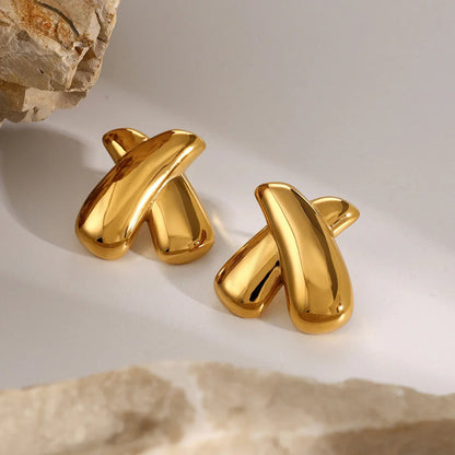 [ElanLuxe]Catarina Gold Earrings