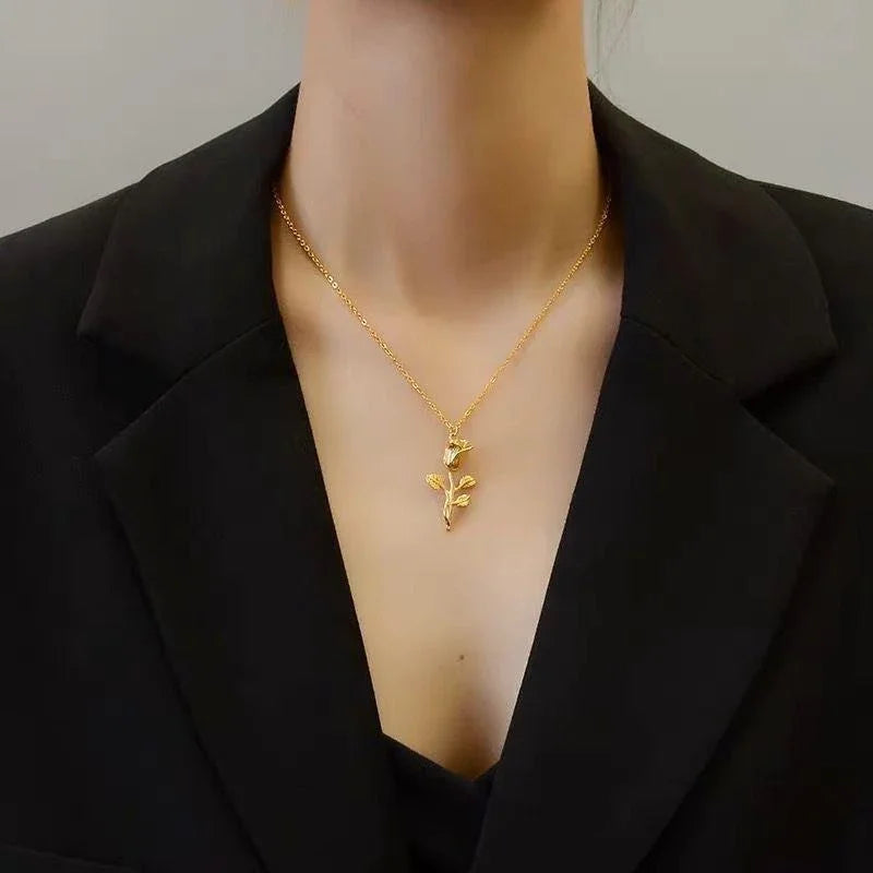 [ElanLuxe]Celia Gold Necklace